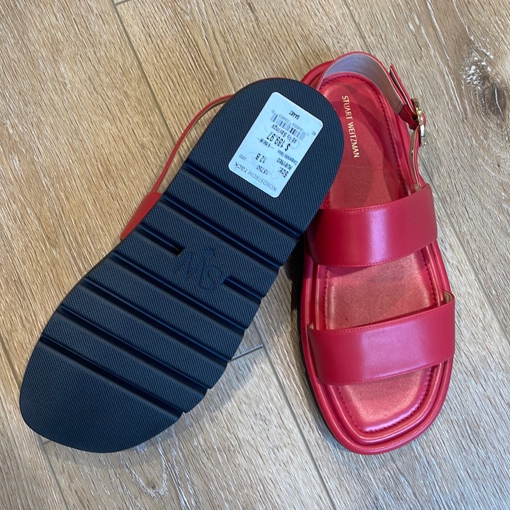 Stuart Weitzman leather sandal